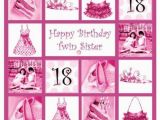 Birthday Card for My Twin Sister Happy Birthday Wishes and Quotes for Your Sister Holidappy