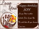 Birthday Card for son On Facebook Birthday Wishes to son From Parents Wishbirthday Com