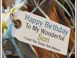 Birthday Card for son On Facebook Happy Birthday to My Wonderful son I Love You Happy