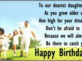 Birthday Card From Daughter to Father Birthday Wishes for Daughter Quotes and Messages