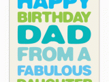 Birthday Card From Daughter to Father Happy Birthday Dad Cards Birthday Cookies Cake