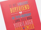 Birthday Cards for A Boyfriend Birthday Card for My Boyfriend Only 89p