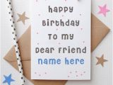 Birthday Cards for Friends with Name 23 Best Images About Birthday Name Cards for Friends On