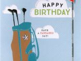 Birthday Cards for Golfers Happy Birthday Golf Greeting Card Cards