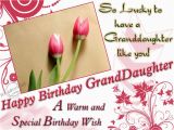 Birthday Cards for Granddaughters Special Wishes for Granddaughter Wishbirthday Com