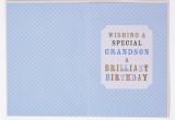 Birthday Cards for Grandson to Print Birthday Card Car Print Grandson Only 99p