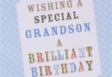 Birthday Cards for Grandson to Print Birthday Card Car Print Grandson Only 99p