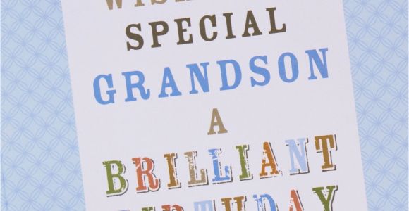 Birthday Cards for Grandson to Print Birthday Card Car Print Grandson Only 99p