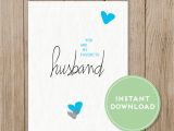 Birthday Cards for Husband Printable Favorite Husband Card Printable Valentine Card Husband