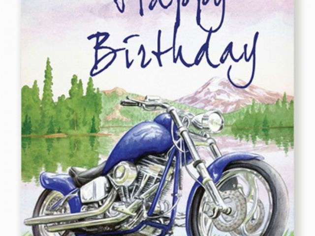 Birthday Cards for Motorcycle Riders 25 Best Happy Birthday Motorcycle ...