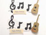 Birthday Cards for Music Lovers 2 Large Music Lover Guitar Note 39 Happy Birthday 39 Die