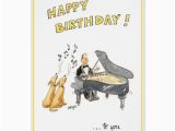 Birthday Cards for Music Lovers Happy Birthday Greeting Card for Music Lovers Zazzle Com