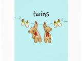 Birthday Cards for Twin Boys Baby Twins Boy Greeting Card Zazzle
