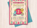 Birthday Cards to Print Off at Home Printable Circus Birthday Invitations Free Thank You Cards