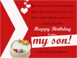 Birthday Cards to son From Mother Birthday Wishes for son 365greetings Com