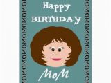 Birthday Cards to son From Mother Happy Birthday Mom son Greeting Card Zazzle