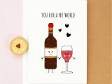 Birthday Cards with Wine Wine Valentine 39 S Card Birthday Card Wine Rioja