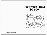 Birthday Cards You Can Print Out Wonderland Crafts Birthday