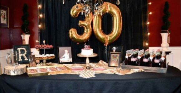 Birthday Decorations for Mens 30th 21 Awesome 30th Birthday Party Ideas for Men Shelterness
