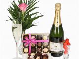 Birthday Flowers and Wine Xmas Hamper Ideas for Friends Pollen Nation