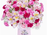 Birthday Flowers Delivery Cheap Birthday Card Vase Gift