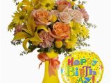 Birthday Flowers Delivery Dubai Hurray Flowers for Birthday with Matching Balloon Dubai