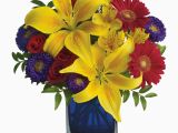 Birthday Flowers for A Man Teleflora 39 S Blue Caribbean In Beeville Tx Zimmer Floral