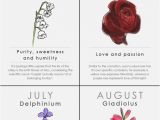Birthday Flowers Meanings Best 25 Month Flowers Ideas On Pinterest Birth Month