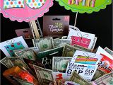 Birthday Gift Ideas for Her 25th Birthday Gift Basket Idea with Free Printables Inkhappi