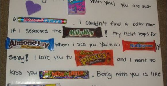 Birthday Gifts for Boyfriend south Africa Candy Bar Poster Ideas with Clever Sayings