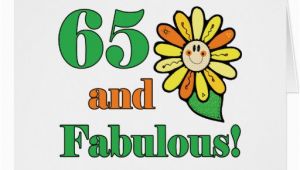 Birthday Gifts for Him 65 Fabulous 65th Birthday Gifts Greeting Card Zazzle