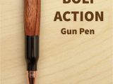 Birthday Gifts for Him Gun Lovers Bolt Action Pen Gifts for Guys Engraved Pens Gun