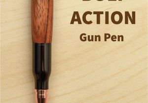 Birthday Gifts for Him Gun Lovers Bolt Action Pen Gifts for Guys Engraved Pens Gun
