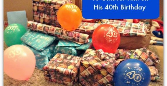 Birthday Gifts for Him Has Everything 40 Gifts for Him On His 40th Birthday Stressy Mummy