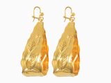 Birthday Gifts for Him In Nigeria Anniyo African Earrings 24k Gold Color Jewelry tobago