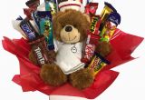 Birthday Gifts for Him Melbourne Chocolate Bouquet Get Well soon Nurse Teddy Gift