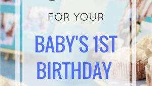 Birthday Gifts for Him On A Budget Baby 39 S 1st Birthday Ideas On A Budget Italian Belly