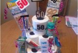 Birthday Gifts for Him Turning 50 50th Birthday toliet Paper Cake Crafts In 2019 50th