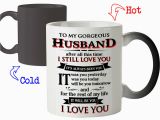 Birthday Gifts for Husband Ebay Magic Mug Gift for Gorgeous Husband I Love Your Birthday