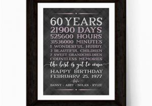 Birthday Gifts for Husband From Wife 60th Birthday Decoration 60th Birthday Gifts for Women