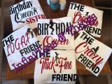 Birthday Girl and Friends Shirt Birthday Girl Shirts Birthday Squad Shirt Friend Squad