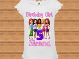 Birthday Girl and Friends Shirt Lego Girls Birthday Shirt Lego Friends Birthday Shirt