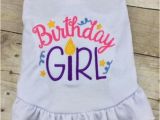 Birthday Girl Dog Shirt Birthday Girl Dog Dress or Tshirt Custom Monogrammed Party