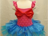 Birthday Girl Outfit 3t Little Mermaid Ariel Girls Baby Party Costume Birthday