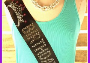 Birthday Girl Sash and Tiara Birthday Princess Birthday Sash Tiara Birthday Princess Sash