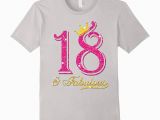 Birthday Girl Shirt 18 18th Birthday Girl Fabulous Princess Shirt Pl Polozatee