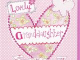 Birthday Greeting Cards for Granddaughter Heart butterfly Granddaughter Birthday Card Karenza