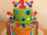 Birthday Ideas for 22 Year Old Male Polka Dots Stripes 1st Birthday Cake Main Made Custom
