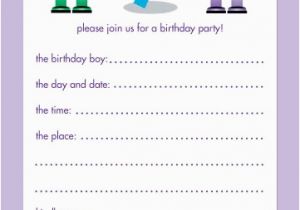 Birthday Invitation for 7 Years Old Boy 10 Childrens Birthday Party Invitations 7 Years Old Boy