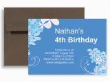 Birthday Invitation for 7 Years Old Boy Birthday Invitation Card for 10 Year Old Boy Best Happy
